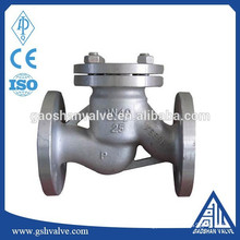 stainless steel flange natural gas check valve